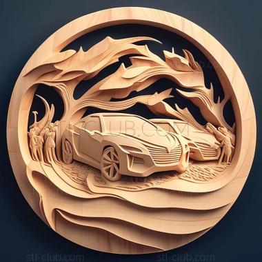 3D модель Mazda Scrum (STL)